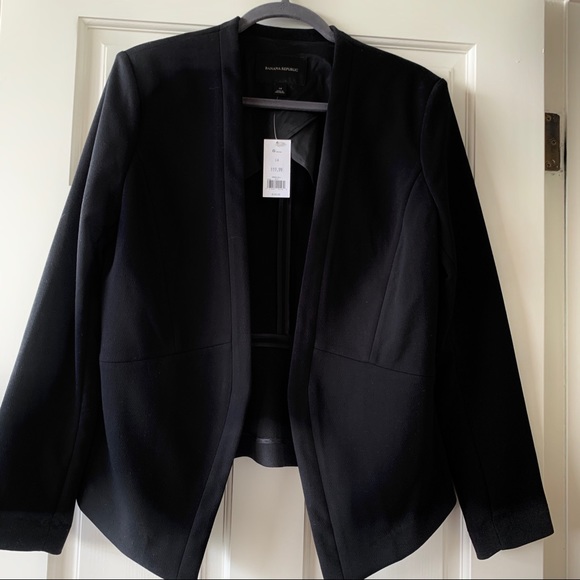 Banana Republic Jackets & Blazers - NWT Banana Republic Black jacket size 14